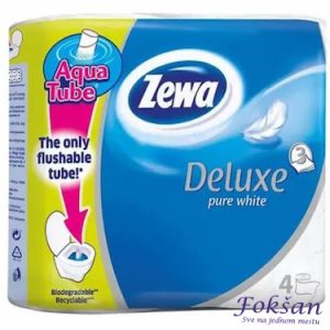 Zewa toalet papir troslojni pure white 4/1
