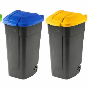 Dvorišna kanta sa točkovima 110L