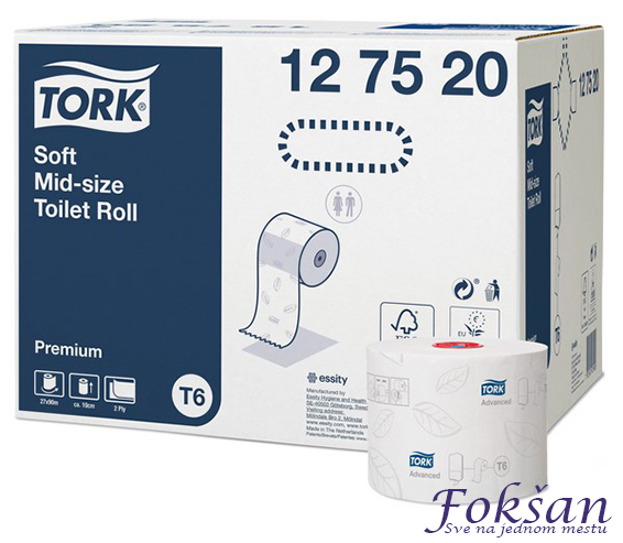 Tork T6 premium toalet papir u rolni 127520