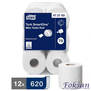 Tork T9 SmartOne advanced toalet papir u rolni, mini 472193