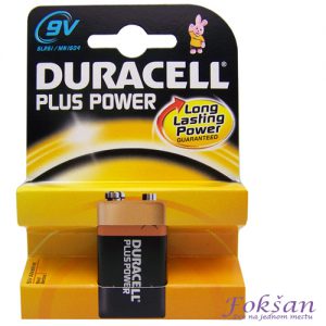 Baterija Duracell 9v