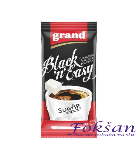 Black n Easy kafa sa šećerom