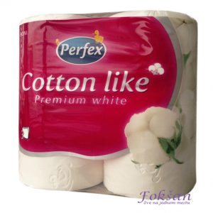 Boni Perfex Cotton Like toalet papir 4/1 troslojni