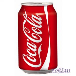 Coca cola 0,33l limenka