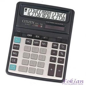 Digitron Citizen SDC 760 sa 16 cifara