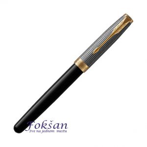 Parker hemijska olovka sonet royal black chisel GT