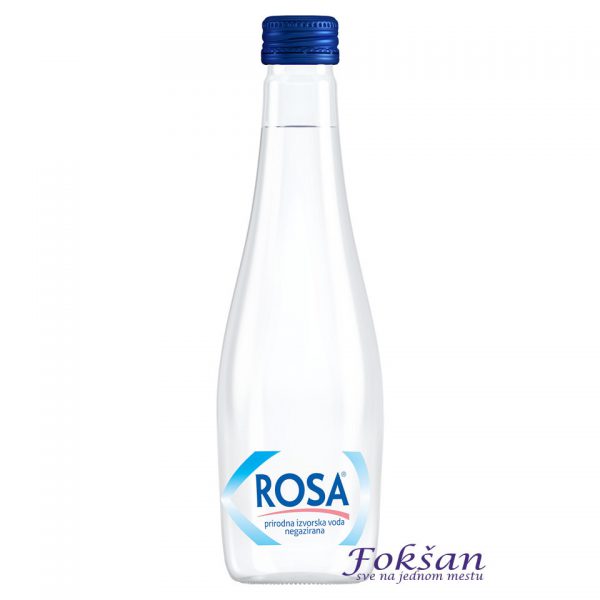 Rosa voda staklena ambalaža 0,33l