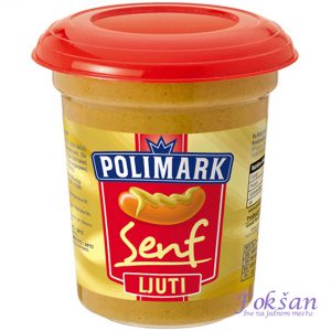 Senf Polimark ljuti 100 g