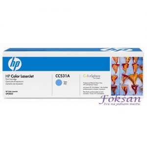 Toner HP CC531A plavi Original