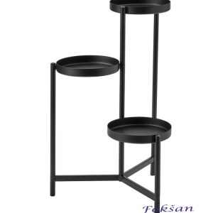 Stalak za cveće crni 58 cm